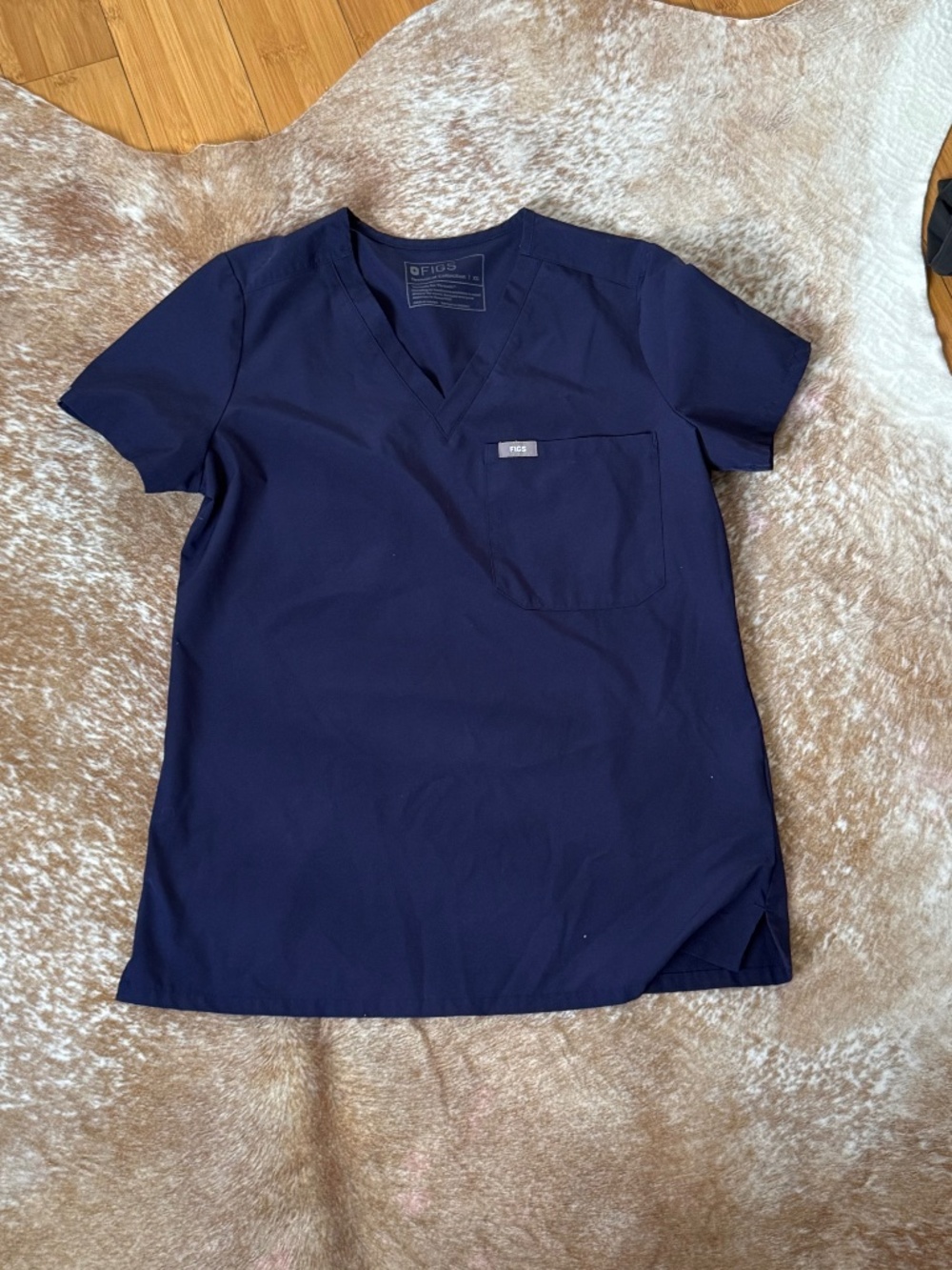 Figs Catarina Top Navy